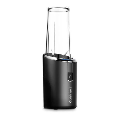 Cuisinart EVOLUTIONX CORDLESS RPB-100C Operational manual