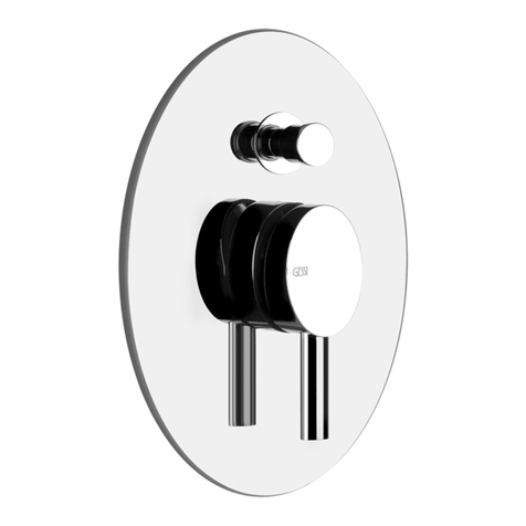 Gessi OVALE 44704 User manual