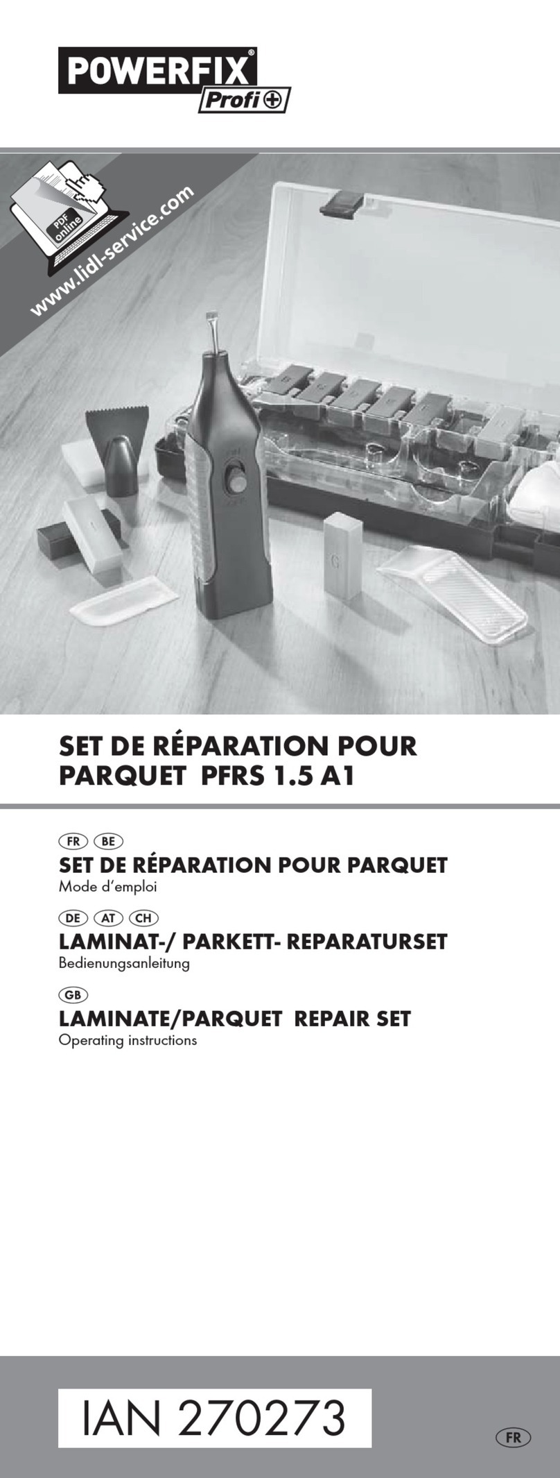Powerfix Profi PFRS 1.5 A1 User manual