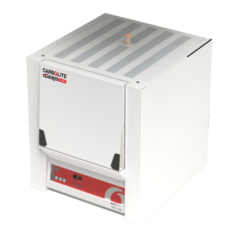 VERDER CARBOLITE GERO VCF 12/10 Installation, operation and maintenance instructions