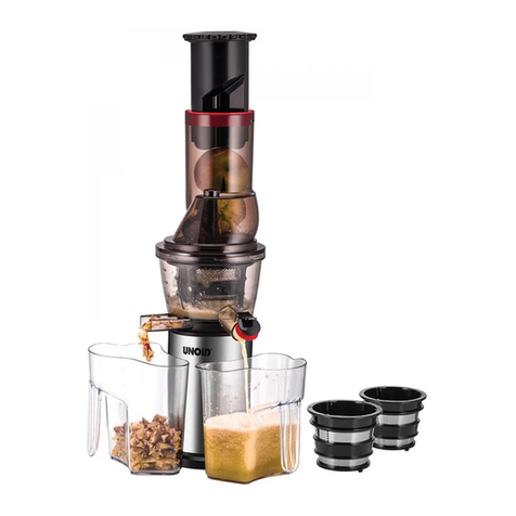 Unold SLOW JUICER 3 IN 1 Instructions for use