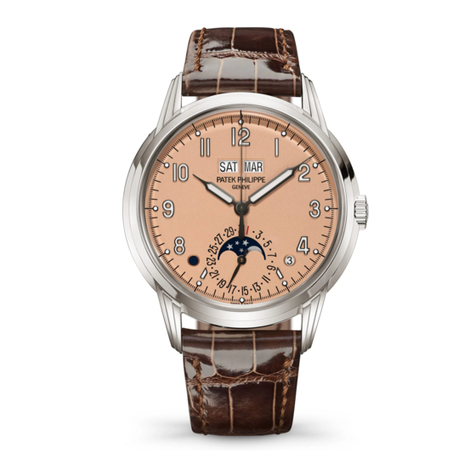 Patek Philippe 324 S Q User manual Patek Philippe 324 S Q User manual