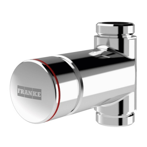 Franke F3 Series User manual
