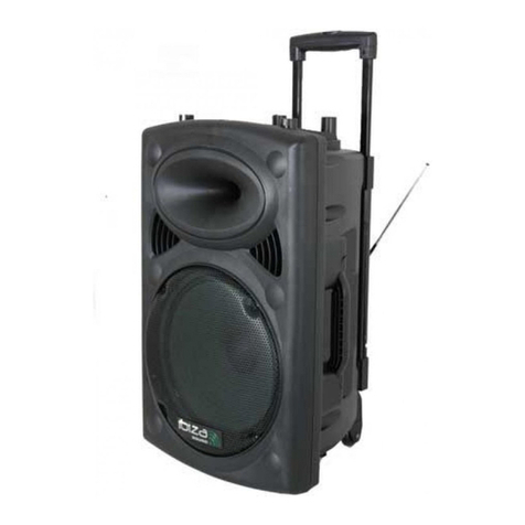 Ibiza sound PORT8VHF-N User manual