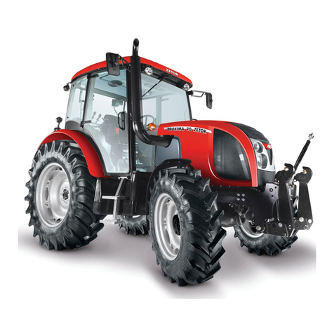 Zetor Proxima 70 2012 Operator's manual Zetor Proxima 70 2012 Operator's manual