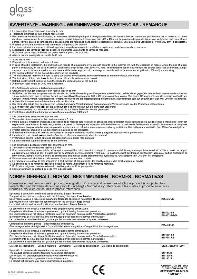 glass 1989 elle combi 160/70 User manual