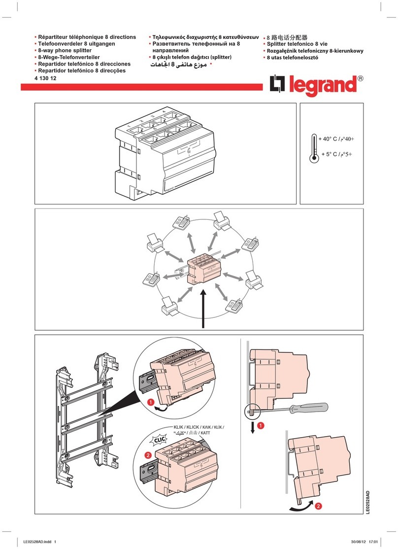 LEGRAND 4 130 12 manual