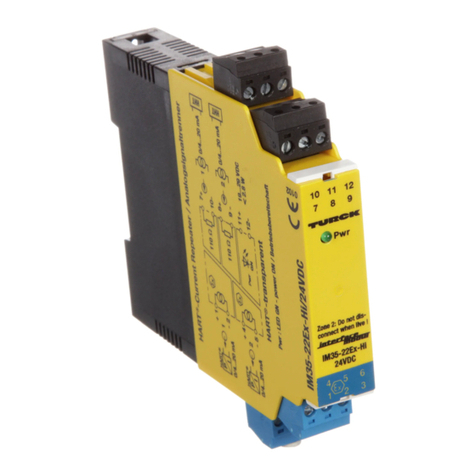 turck HART IM35-11 -Hi/24VDC Series User manual