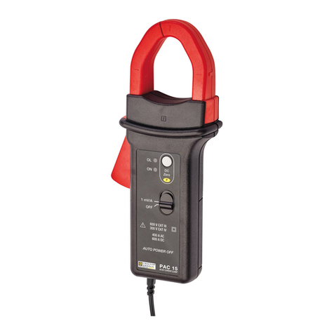 Chauvin Arnoux PAC 15 user manual