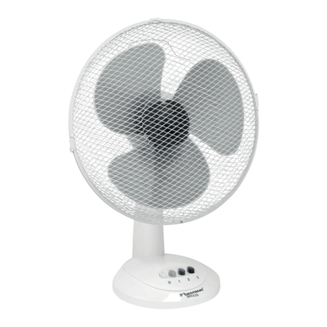 Bestron SUMMER BREEZE DDF35W instruction manual