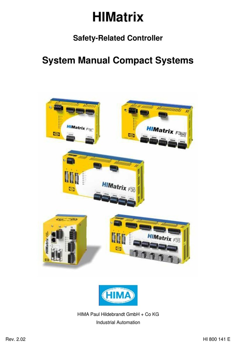 HIMA HIMatrix Series System manual