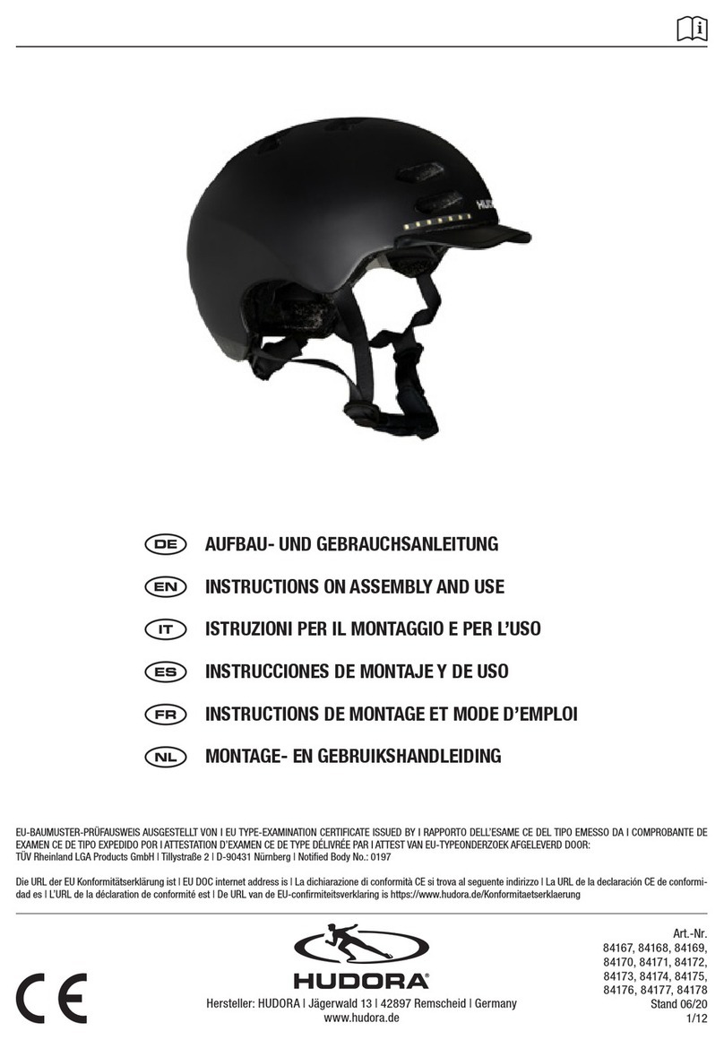 Hudora 84167 INSTRUCTIONS ON ASSEMBLY AND USE