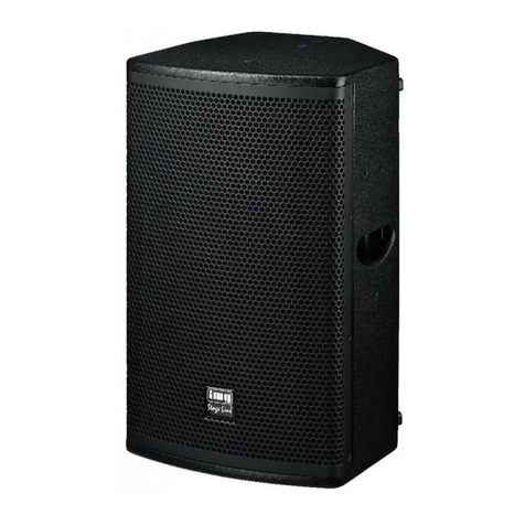 Monacor IMG StageLine MEGA-110MK2 User manual