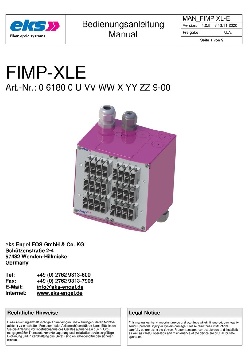 eks FIMP XL-E manual eks FIMP XL-E manual