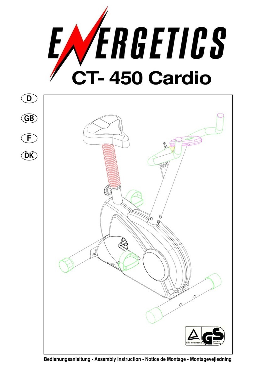 Energetics CT- 450 User manual
