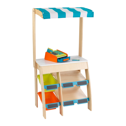 KidKraft Play Grocery Store Marketplace User manual
