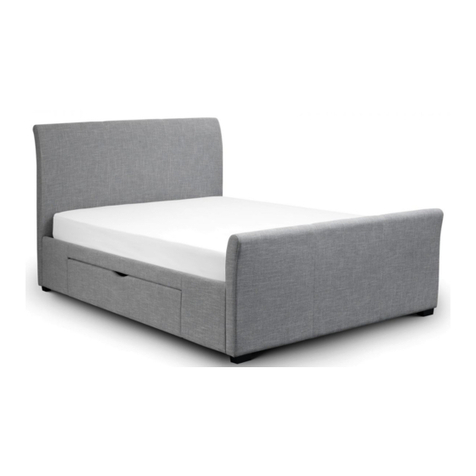 Happy Beds Capri 2 Drawer Sleigh Bed Assembly instructions Happy Beds Capri 2 Drawer Sleigh Bed Assembly instructions