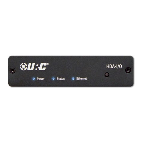 URC Total Control HDA-IO User manual