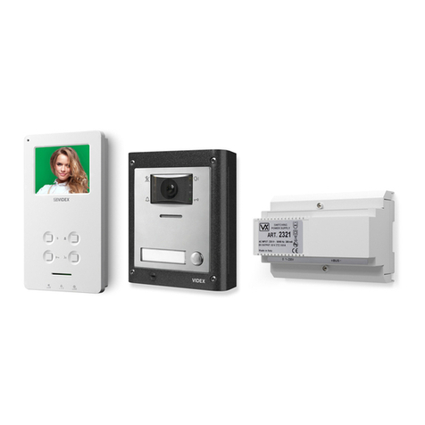 Videx ESVK/6388 Series System manual