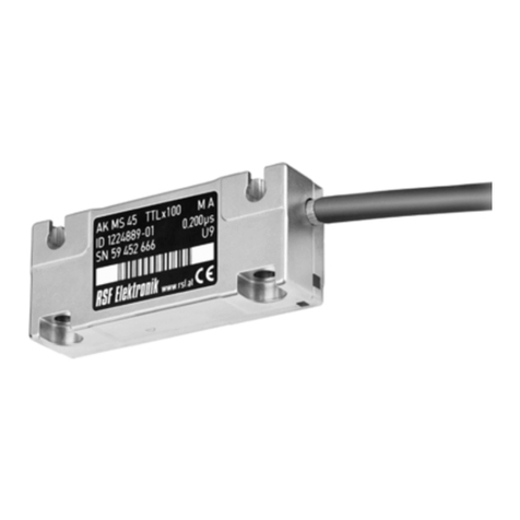 RSF Elektronik AK MS 45 Mounting instructions