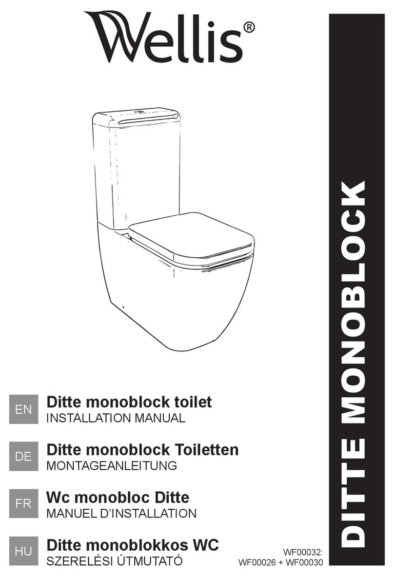 Wellis Ditte monoblock User manual Wellis Ditte monoblock User manual