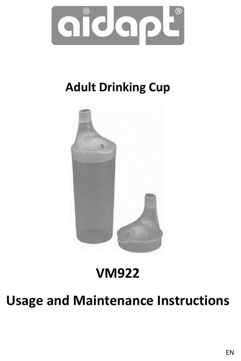 aidapt VM922 Usage and maintenance instructions