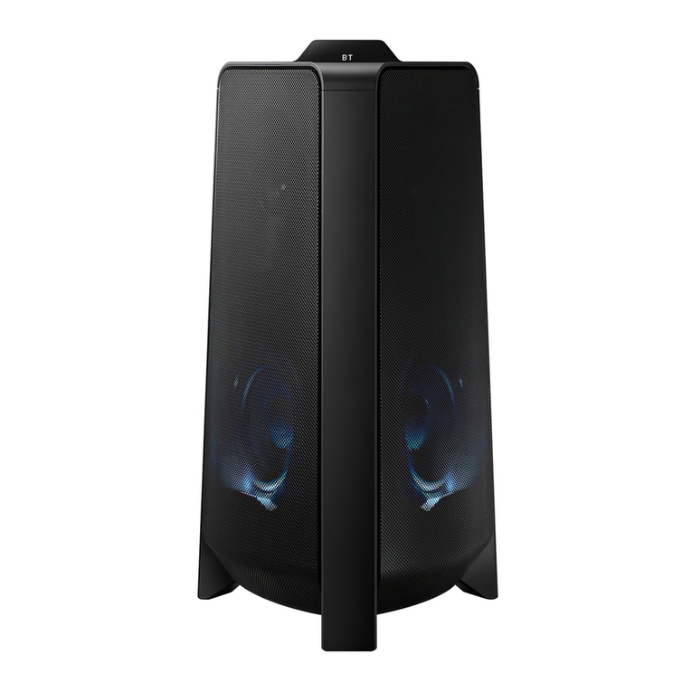 Samsung MX-T50 Installation instructions