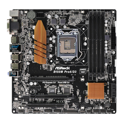 ASROCK B150M Pro4/D3 manual
