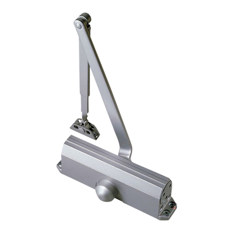 Assa Abloy Norton 1600H Series installation instructions