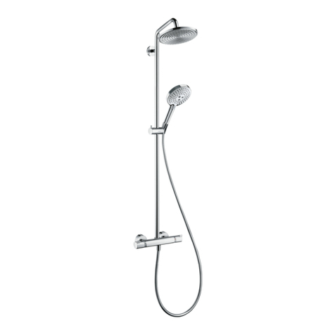 Hans Grohe Raindance S Showerpipe 240 1jet EcoSmart... Instructions for use/assembly instructions Hans Grohe Raindance S Showerpipe 240 1jet EcoSmart... Instructions for use/assembly instructions