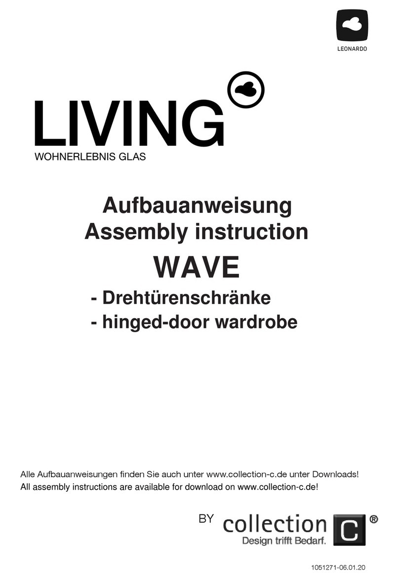 Collection C Living Wave 8920/050 Assembly instruction