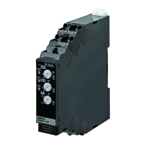 Omron K8DT-PZ Series manual