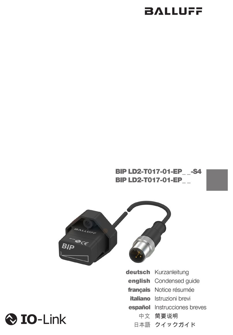 Balluff BIP LD2-T017-01-EP-S4 Series User manual