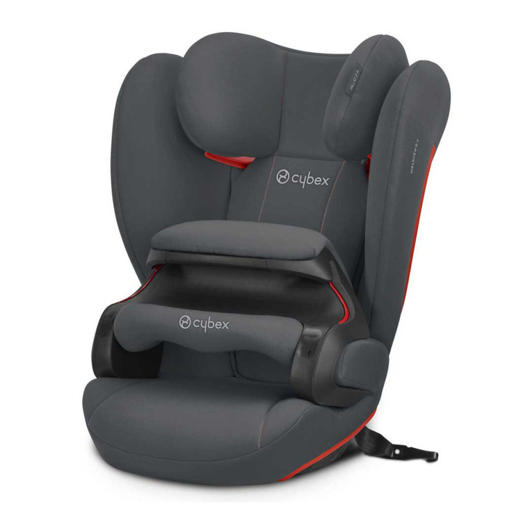 Cybex Silver PALLAS B-FIX User manual