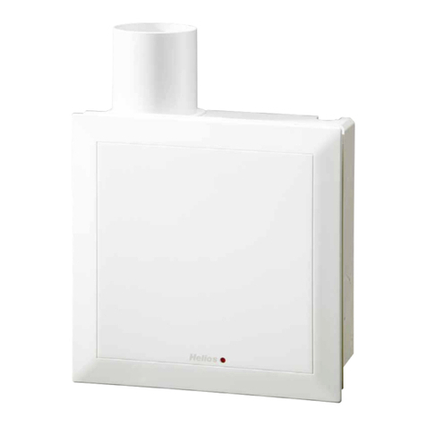 Helios ultraSilence ELS-GAP Installation and operating instructions