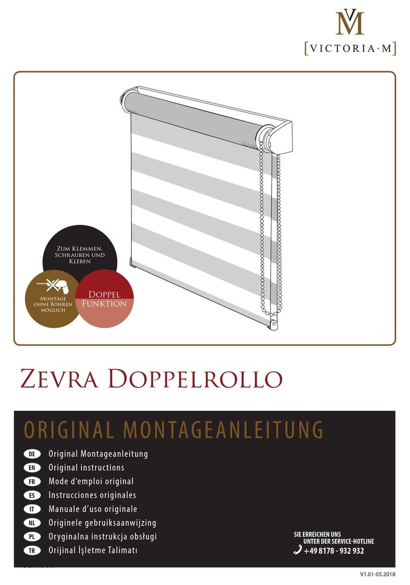 Victoria M Zevra Doppelrollo User manual