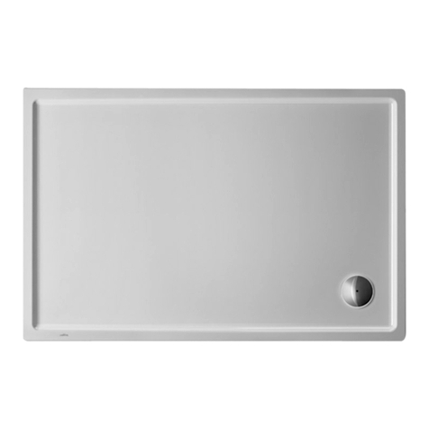 DURAVIT Starck Slimline 720121 User manual