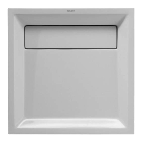 DURAVIT 2nd floor 720043 User manual