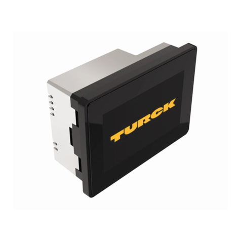 turck TX700 HMI/PLC Series User manual