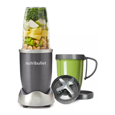 NUTRIBULLET 600 User manual NUTRIBULLET 600 User manual
