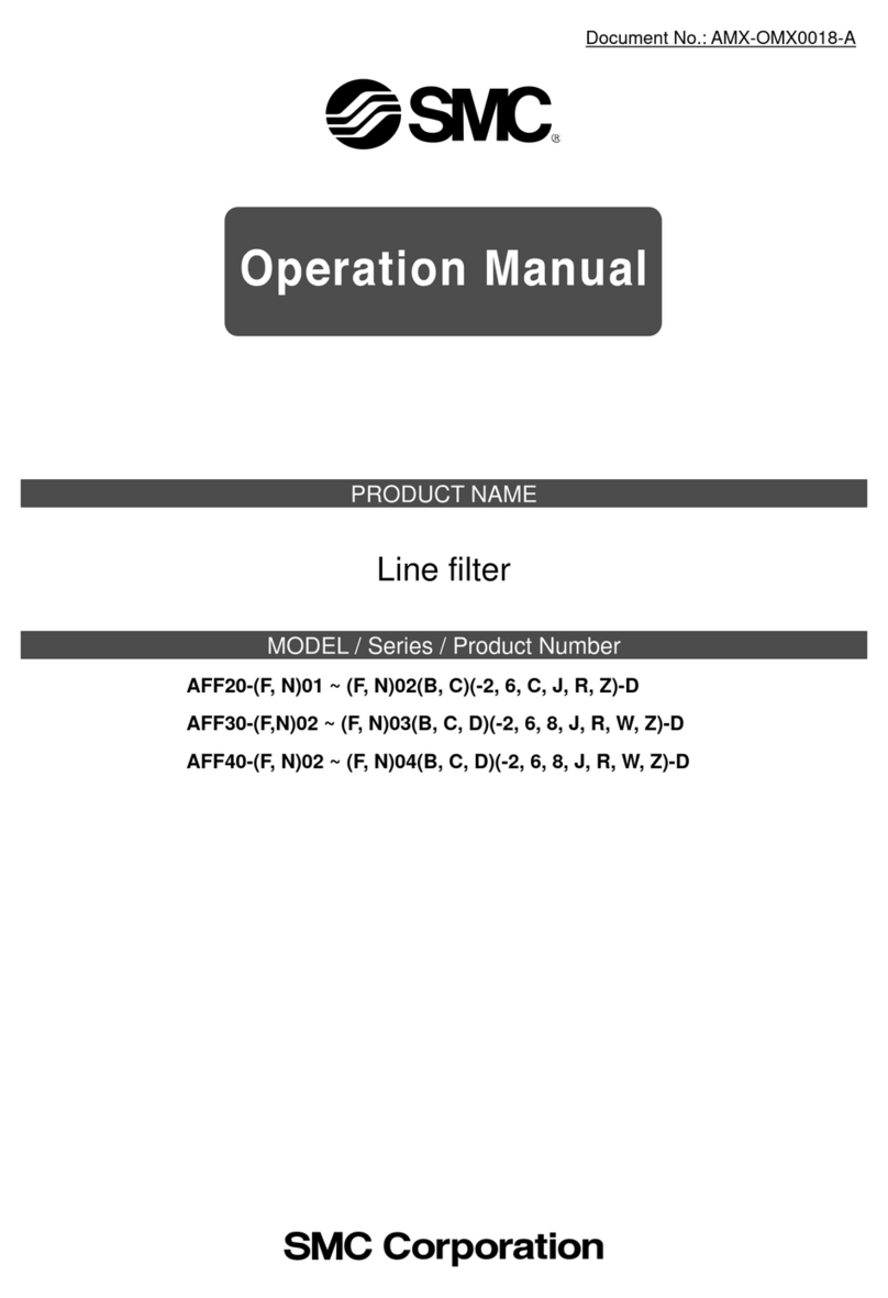 SMC Networks AFF20 Series Operation manual