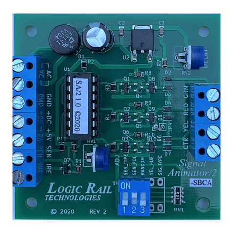 LOGIC RAIL Block Animator/2-SBCA Series instructions LOGIC RAIL Block Animator/2-SBCA Series instructions