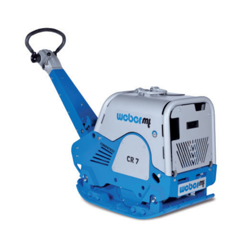 Weber mt CR 7-II Hd Operating and maintenance manual Weber mt CR 7-II Hd Operating and maintenance manual