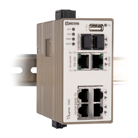 Westermo Lynx DSS L108-F2G-S2 EX User manual