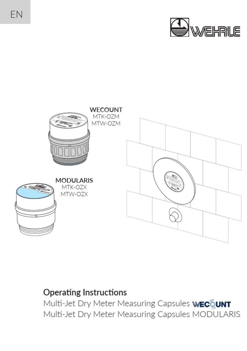 WEHRLE WECOUNT MTK-OZM User manual