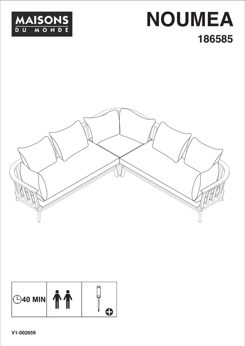 MAISONS DU MONDE NOUMEA 186585 manual