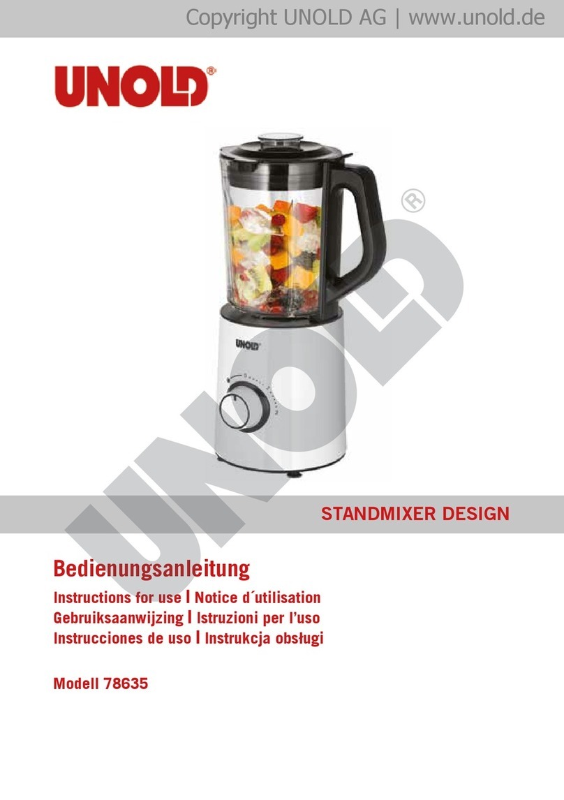 Unold 78635 User manual