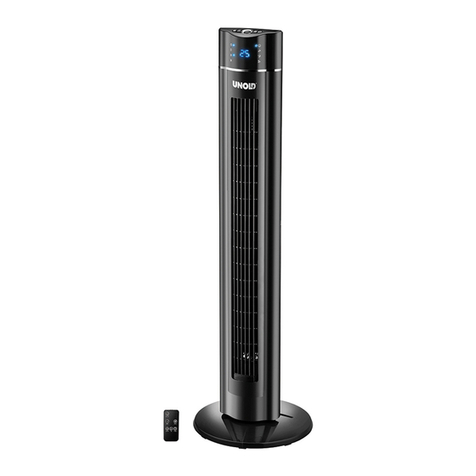 Unold TURMVENTILATOR SKYLINE 86855 User manual
