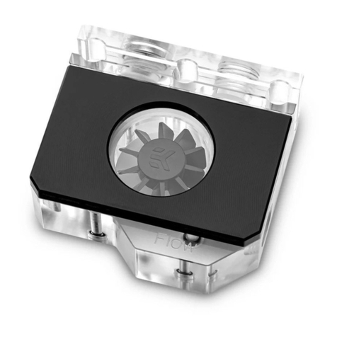 ekwb EK-Quantum Scalar Flow Indicator Bottom-Top... User manual