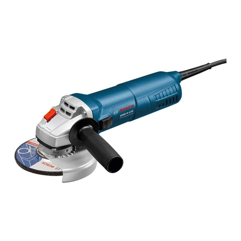 Bosch GWS Professional Series User manual